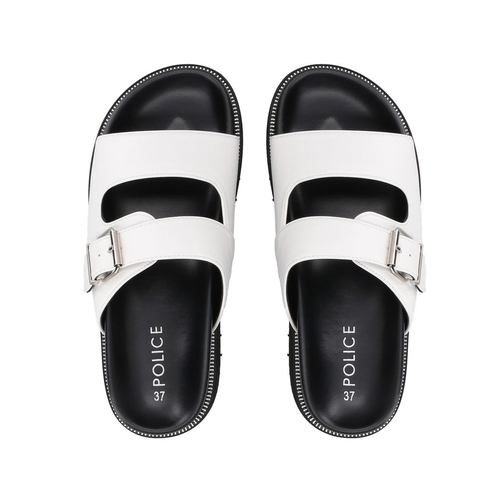 Sandalia Mujer Blanco Nida Police