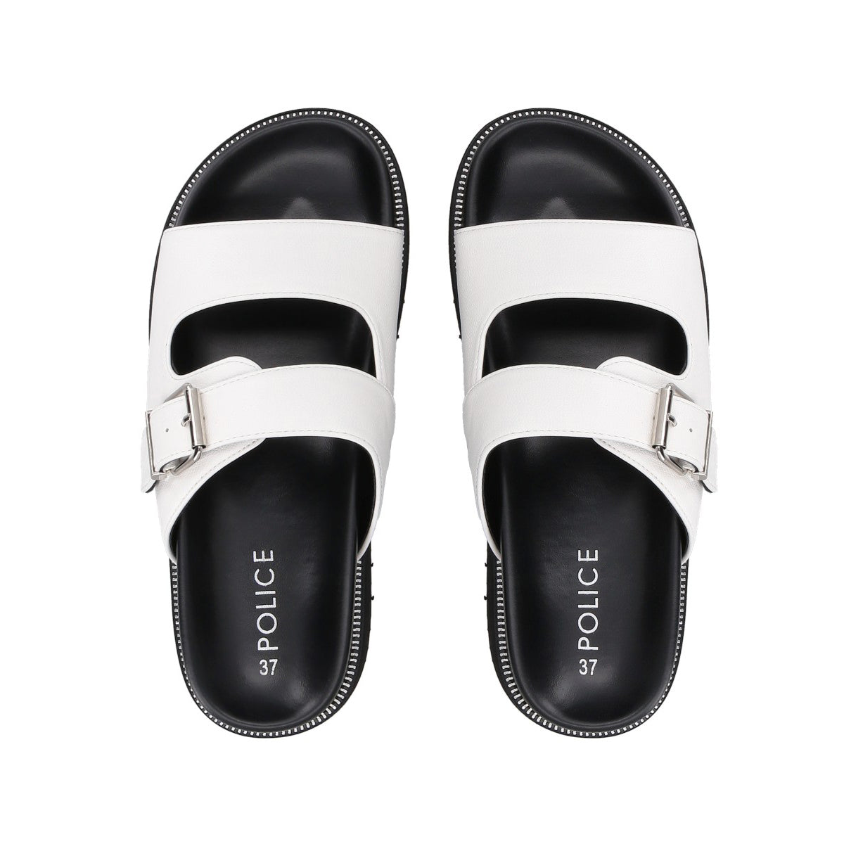 Sandalia Mujer Blanco Nida Police