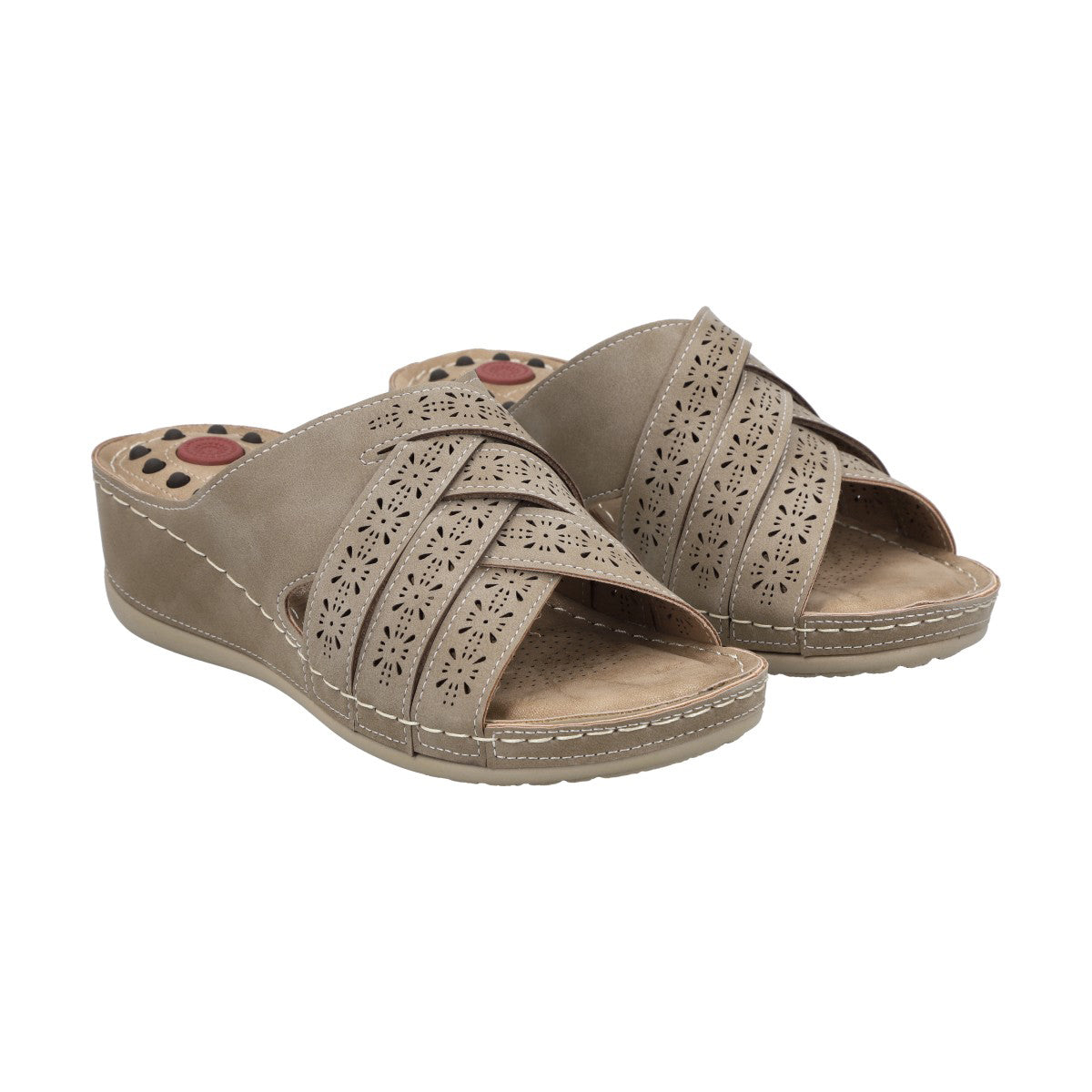 Sandalia Mujer Taupe Tamara Police