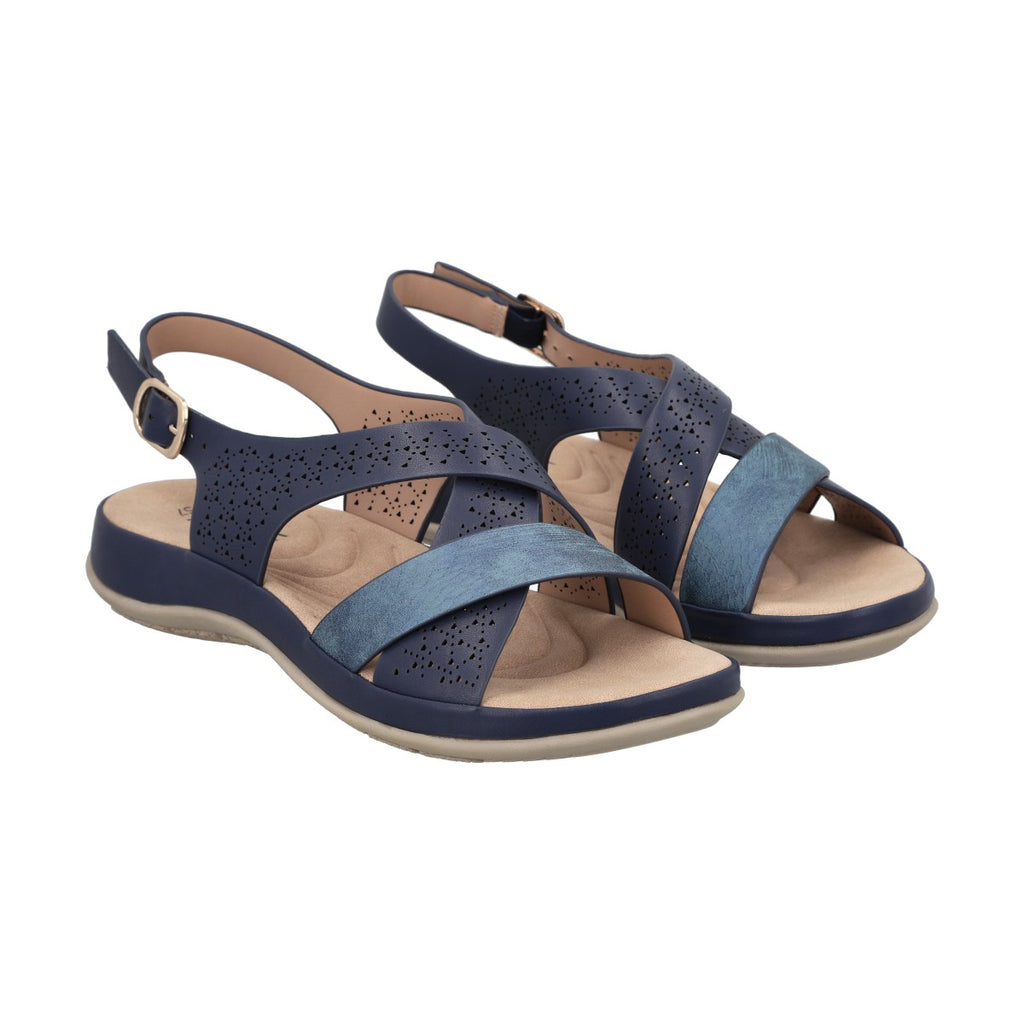 Sandalia Mujer Azul Catalina Police