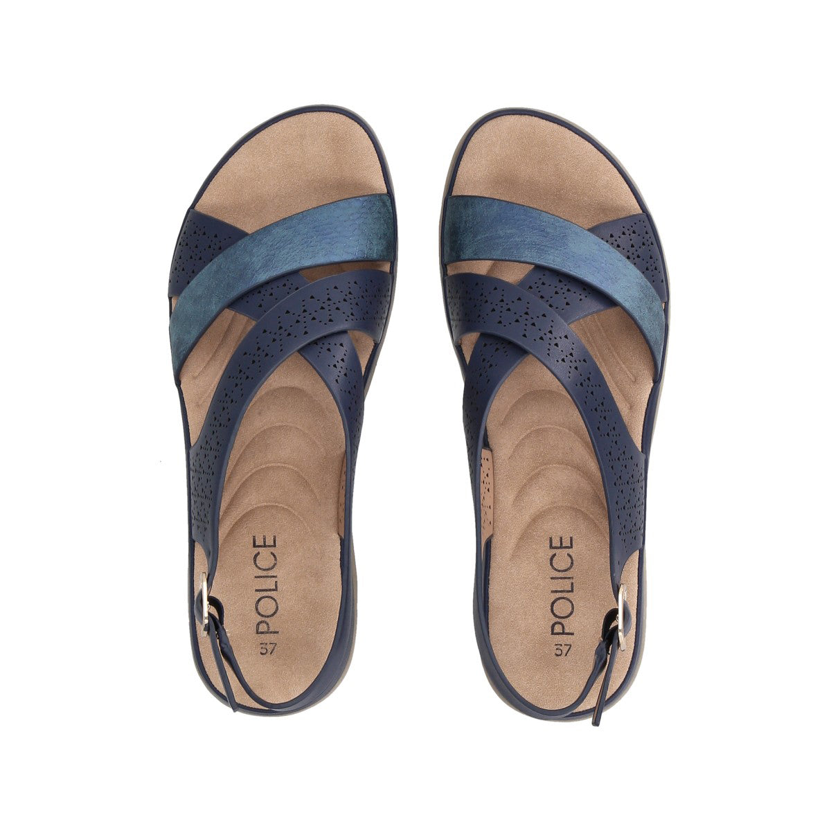 Sandalia Mujer Azul Catalina Police