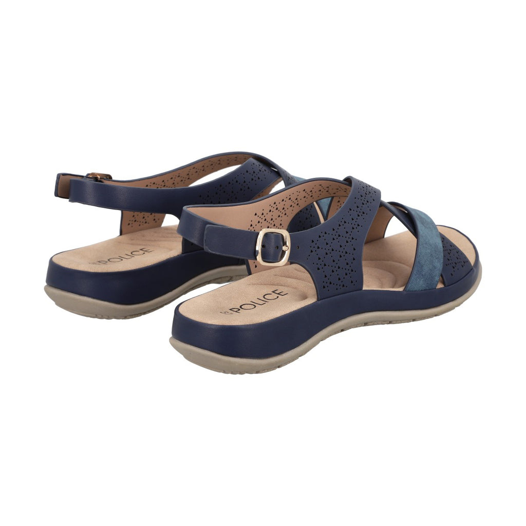 Sandalia Mujer Azul Catalina Police