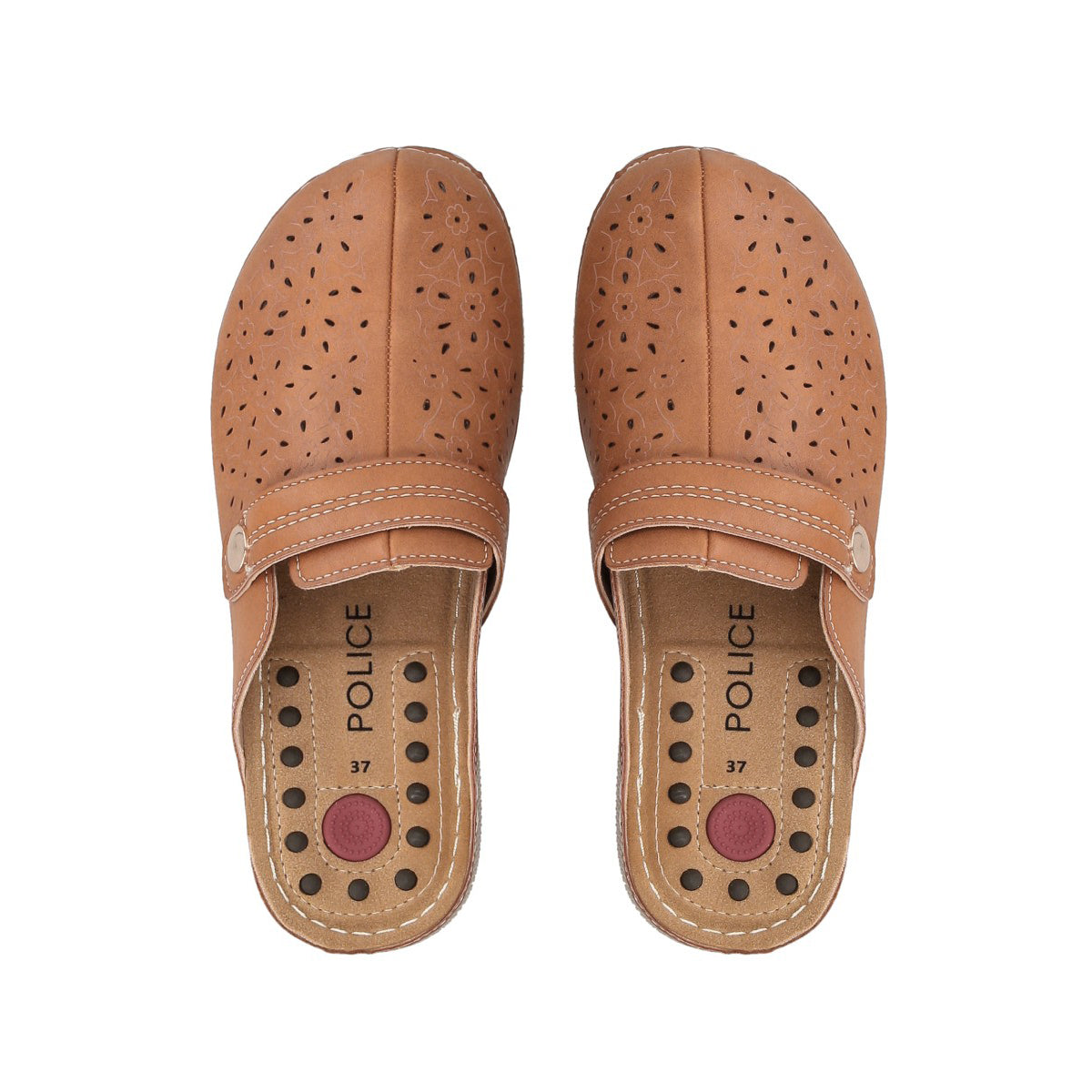 Sandalia Mujer Caramelo Martina Police