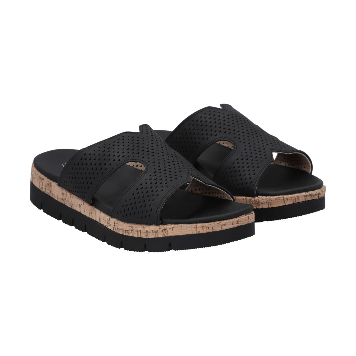 Sandalia Mujer Negro Valentina Police