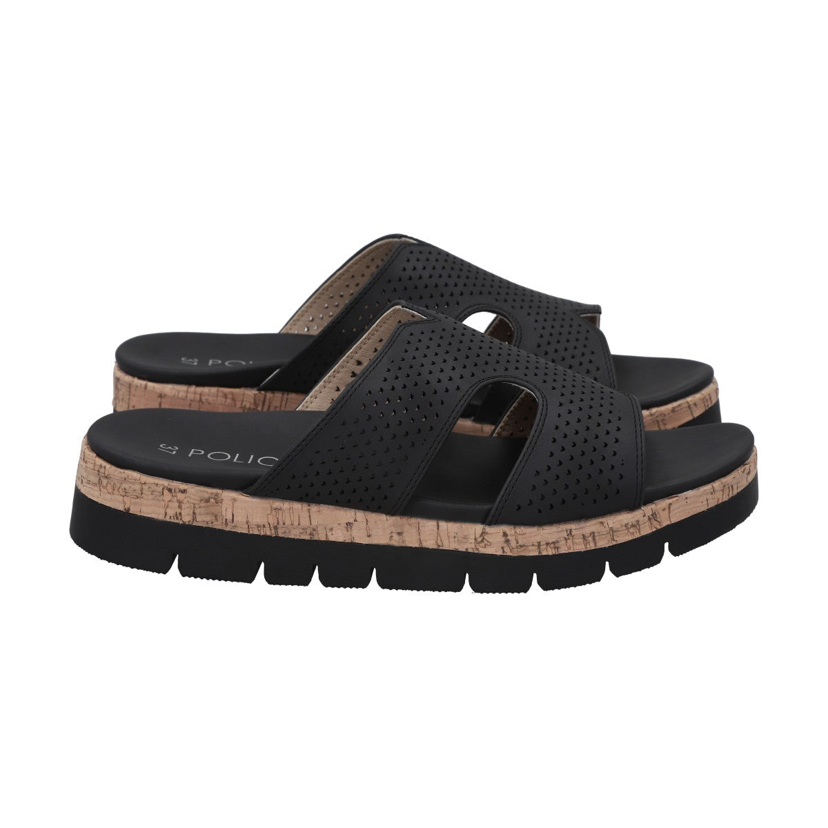 Sandalia Mujer Negro Valentina Police