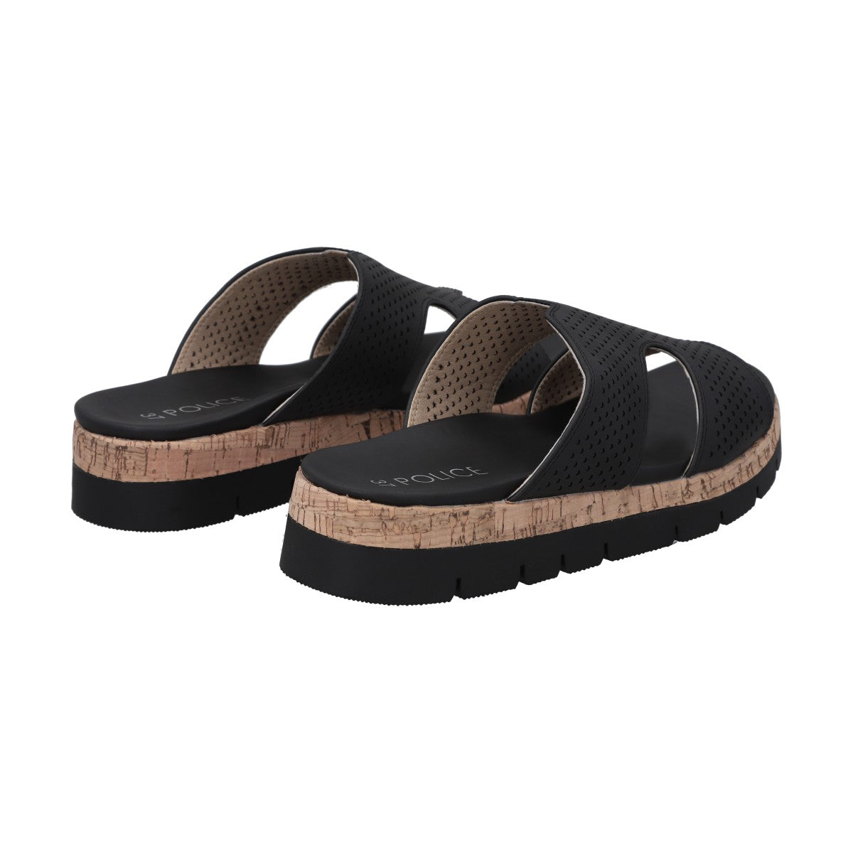 Sandalia Mujer Negro Valentina Police