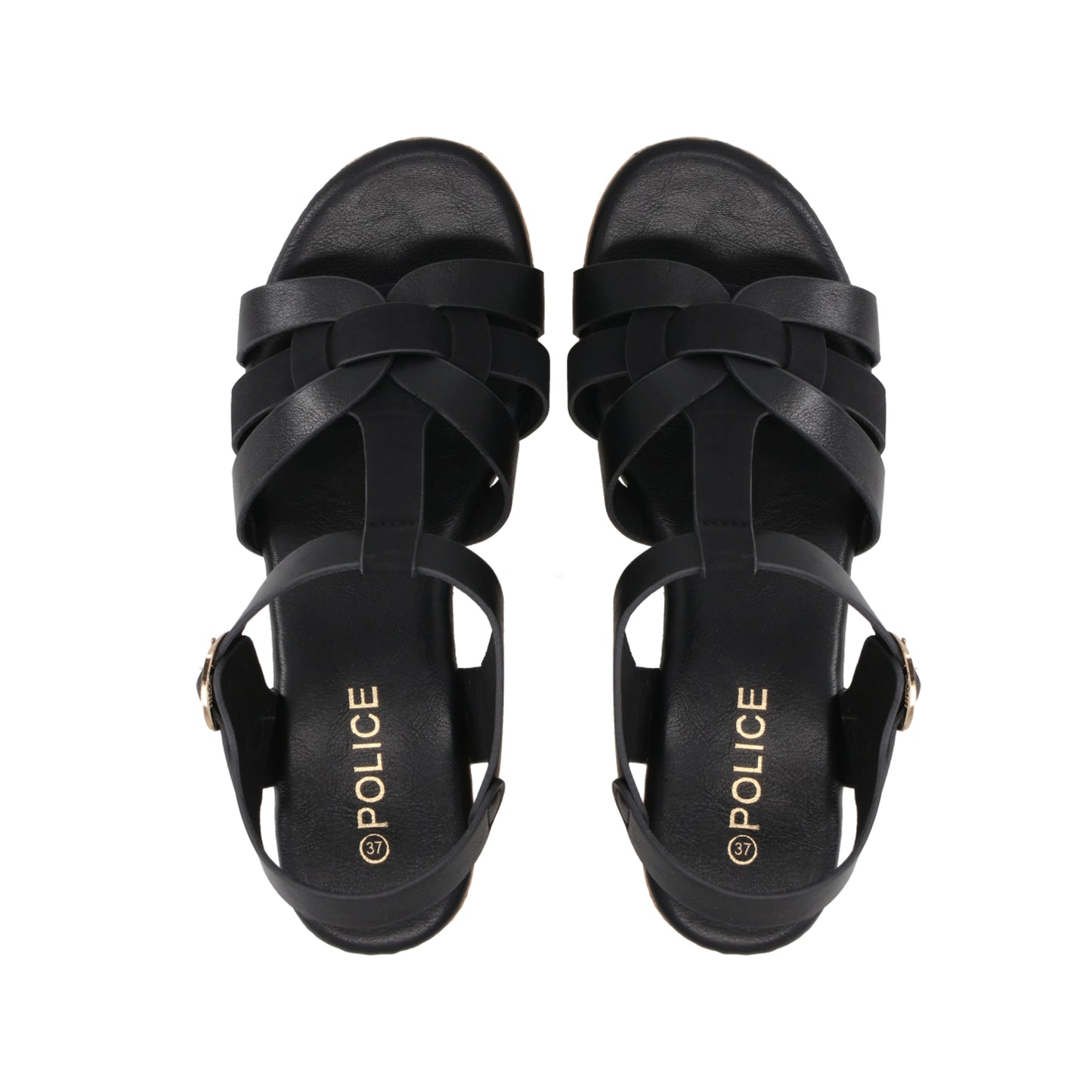 Sandalia Mujer Negro Olivia Police