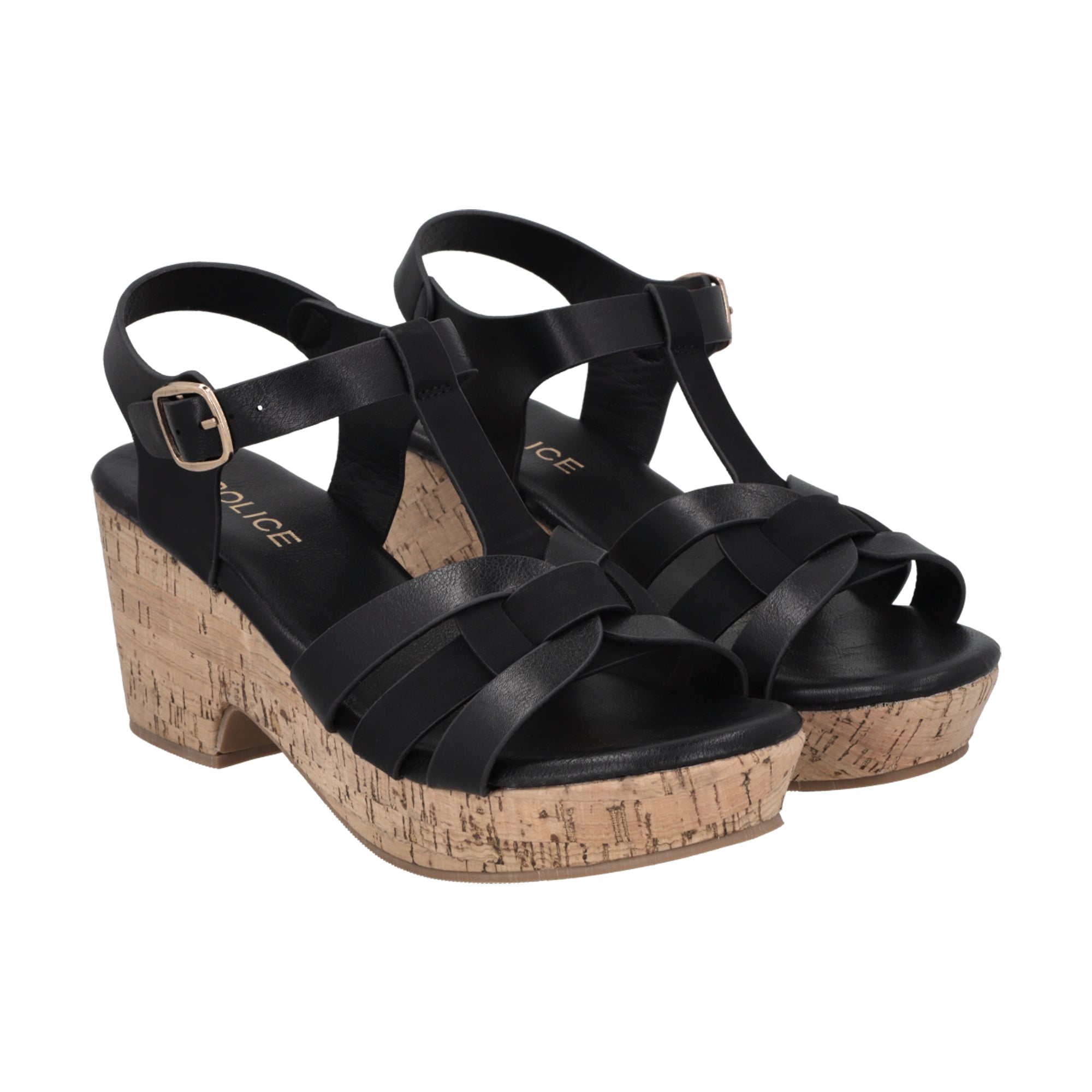 Sandalia Mujer Negro Olivia Police