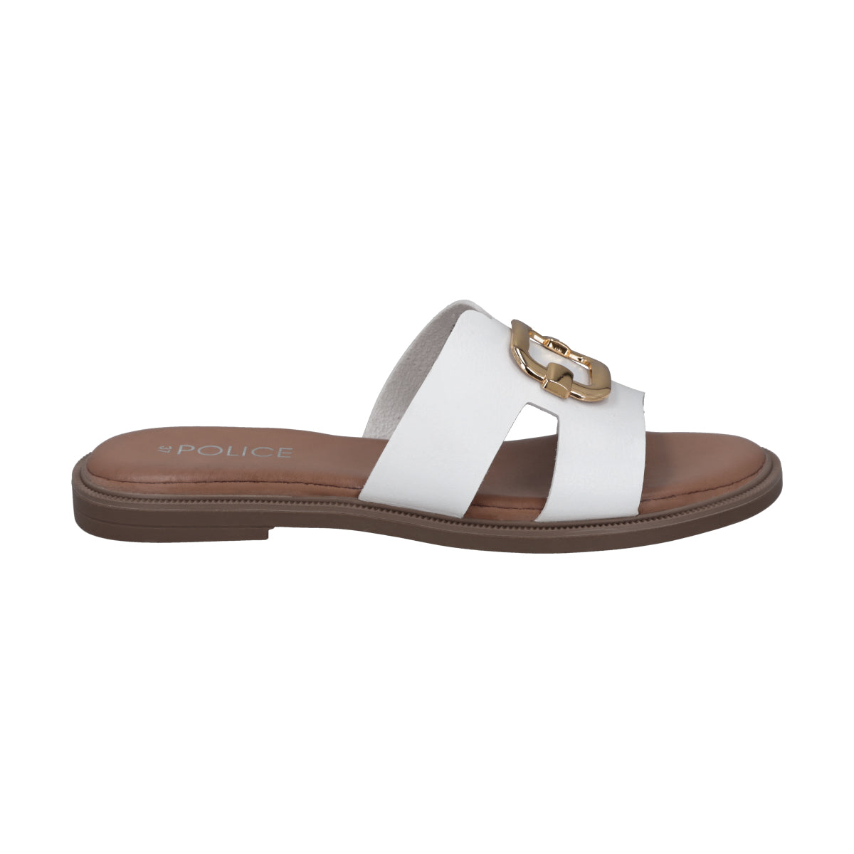 Sandalia Mujer Blanco Sienna Police