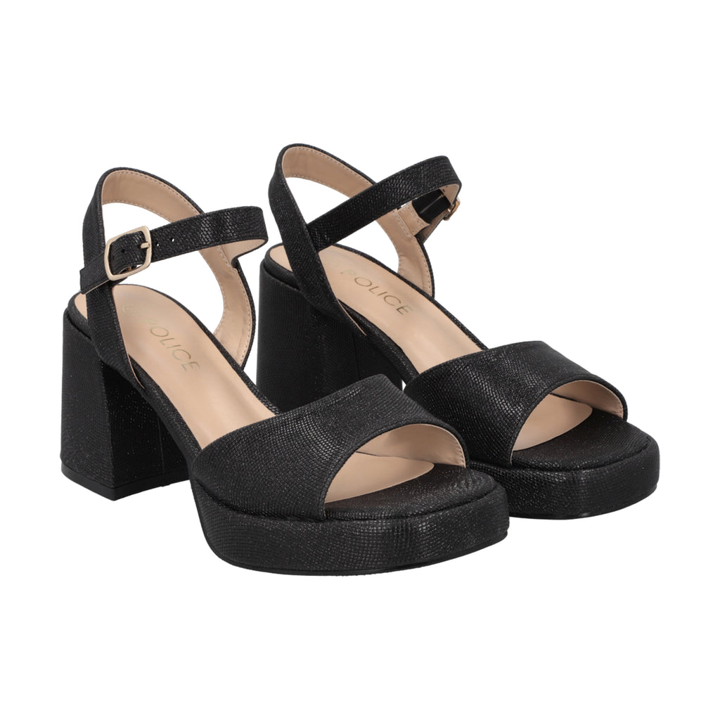 Sandalia Mujer Negro Lissa Police