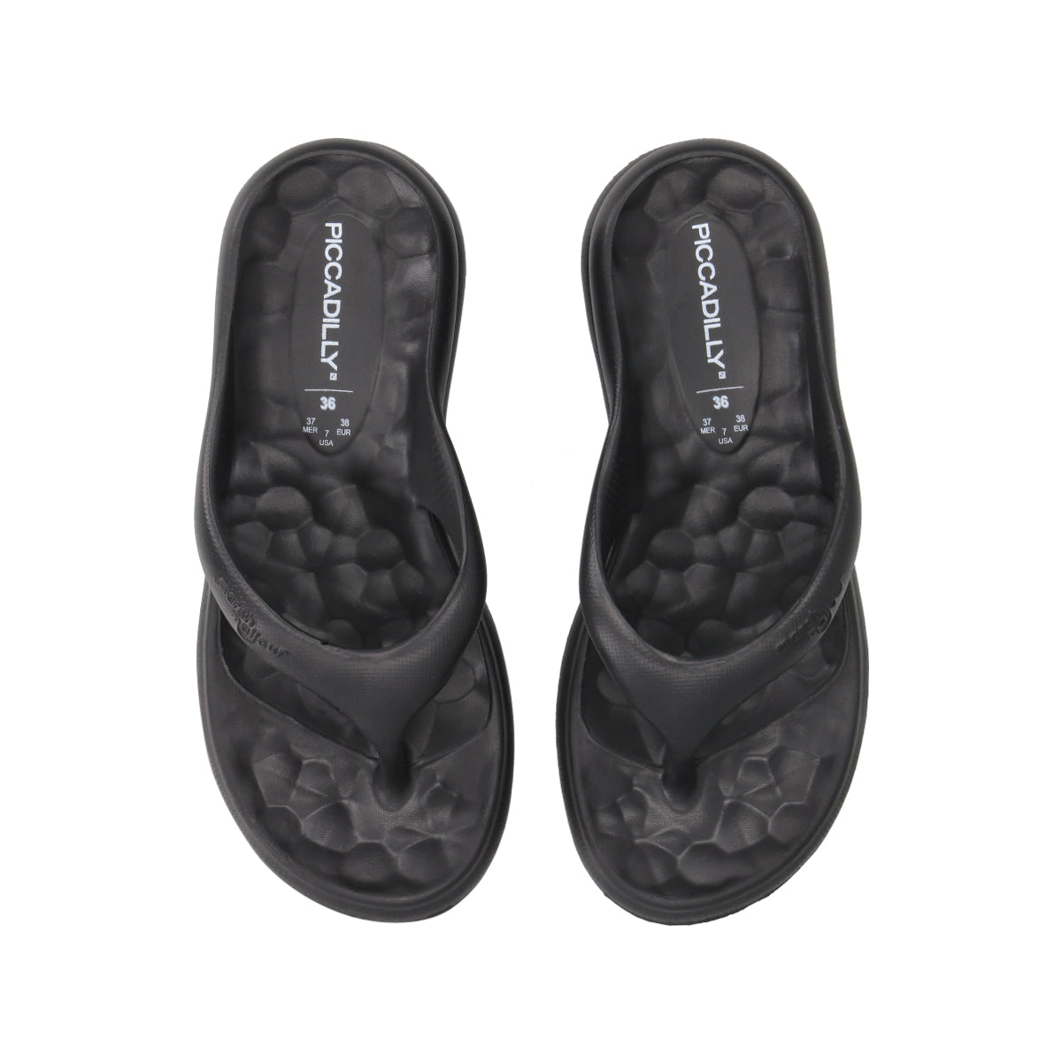 Sandalia Marshmallow 81 Negro Piccadilly