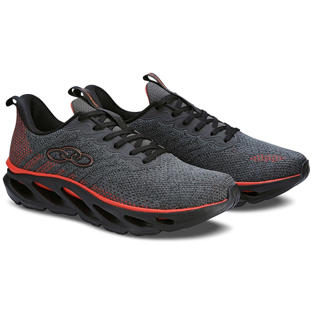 Zapatilla Hombre Diffuse 5 Gris/Rojo Olympikus