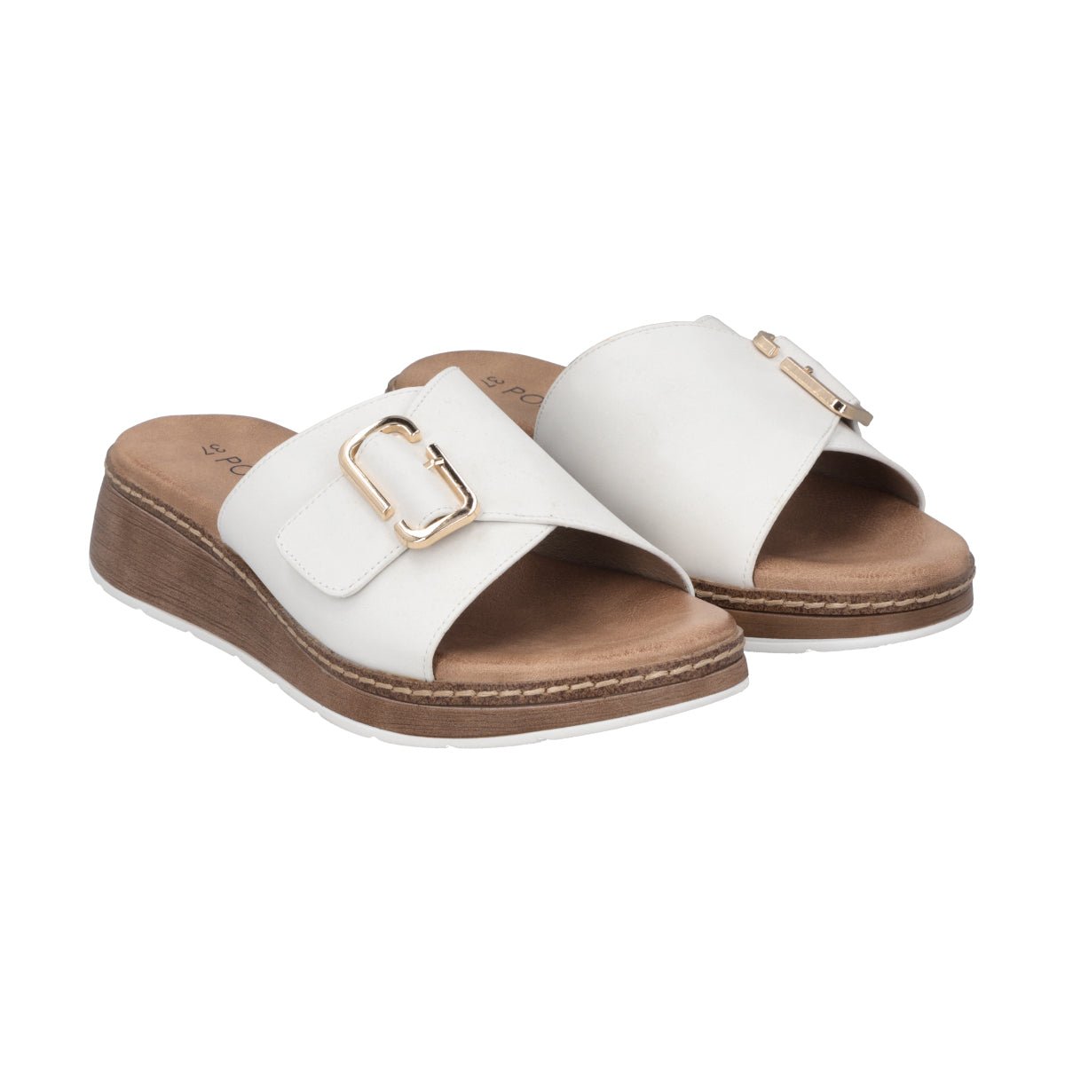 Sandalia Mujer Blanco Mila Police