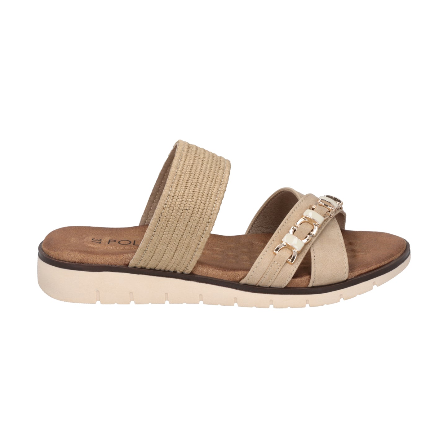 Sandalia Mujer Beige Dakota Police