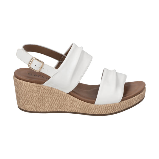 Sandalia Mujer Blanco Amber Police