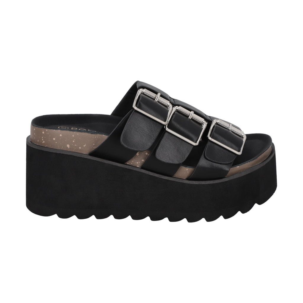 Sandalia Mujer Negro Novat Police