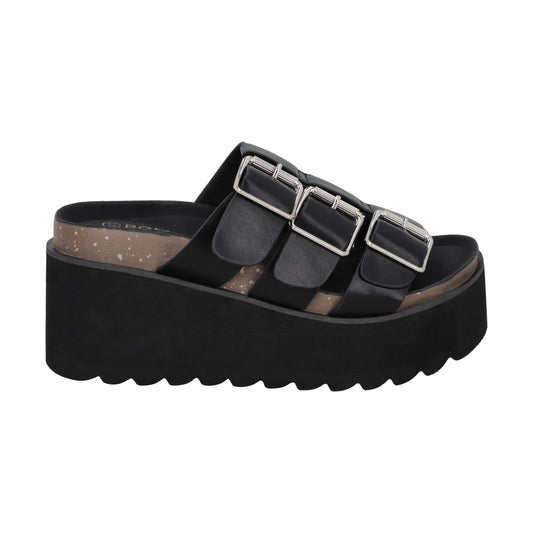 Sandalia Mujer Negro Novat Police