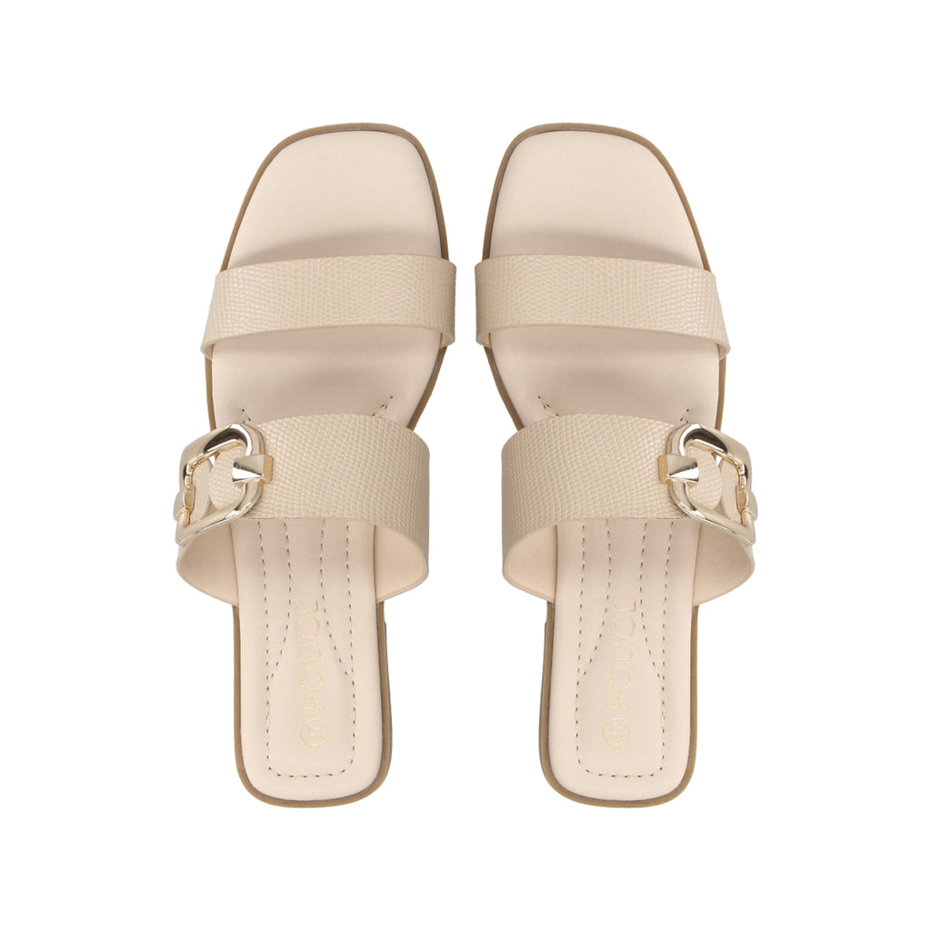 Sandalia Mujer Negro Nude Police