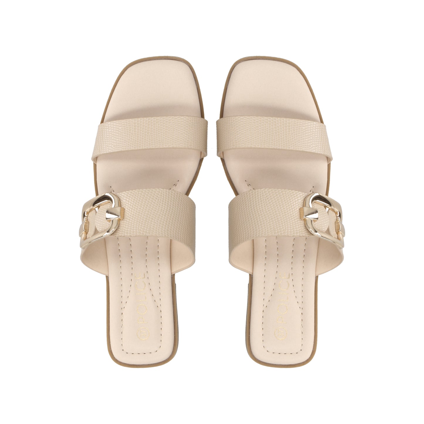 Sandalia Mujer Negro Nude Police